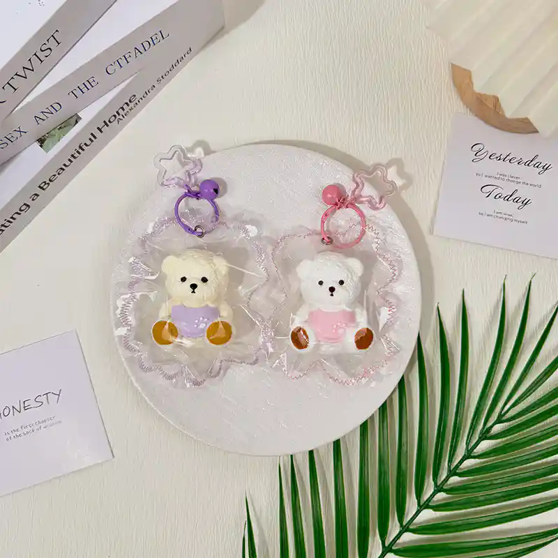 앉아있는 곰 스퀴시
